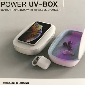 NEW! UV Sanitizing Box with Wireless Charger